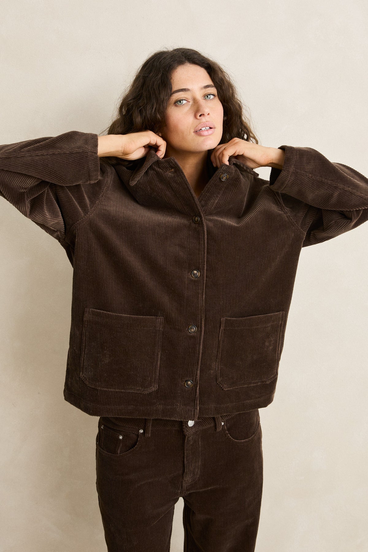 luca cord shacket