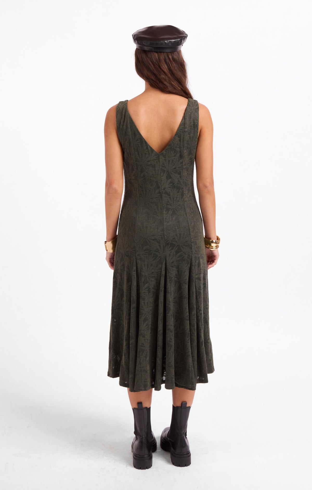 Sugar Stems Midi Dress