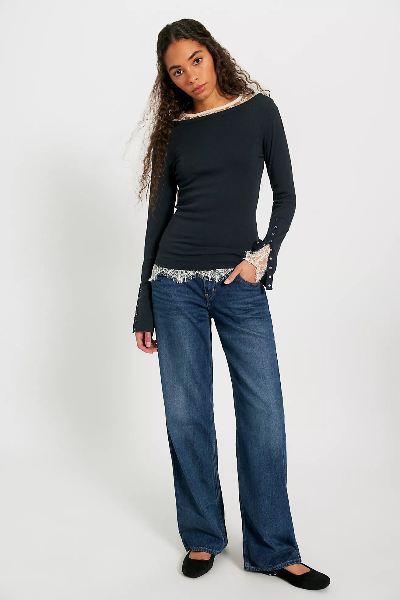 Levi's Low Loose Jeans