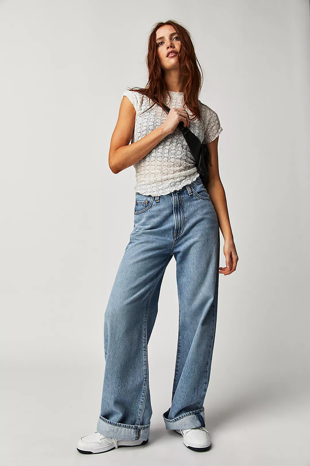 RIBCAGE WIDE LEG FAR AND WIDE
