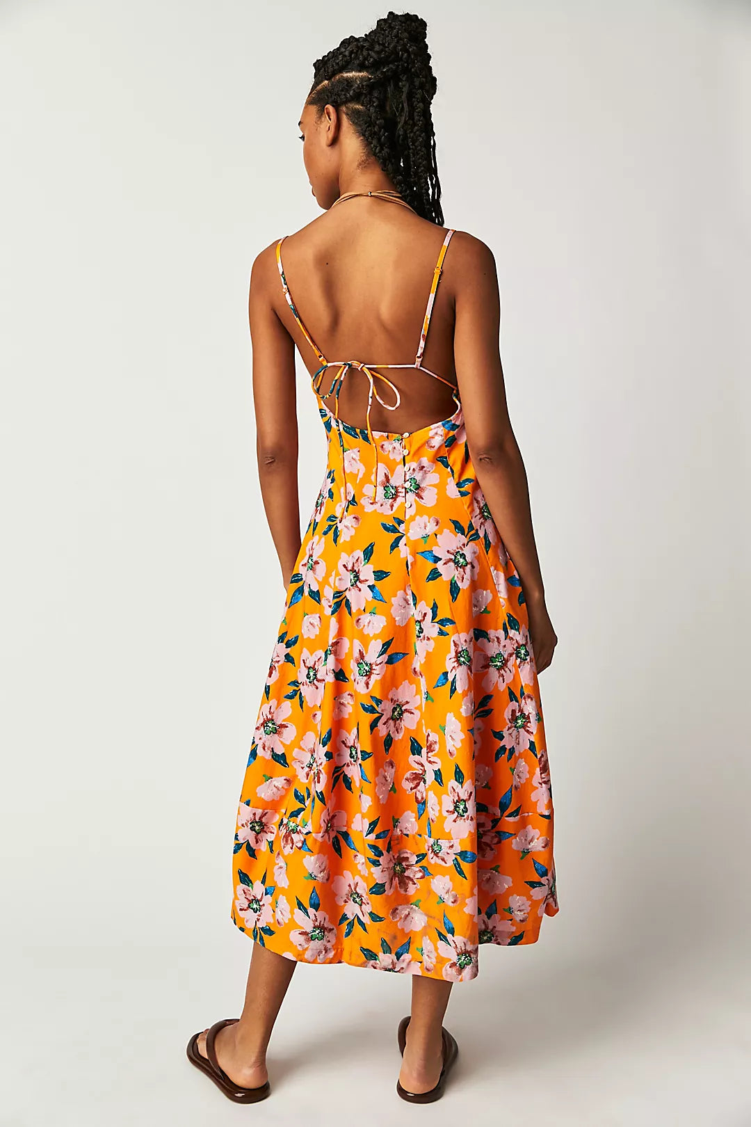 Finer Things Printed Midi Dress