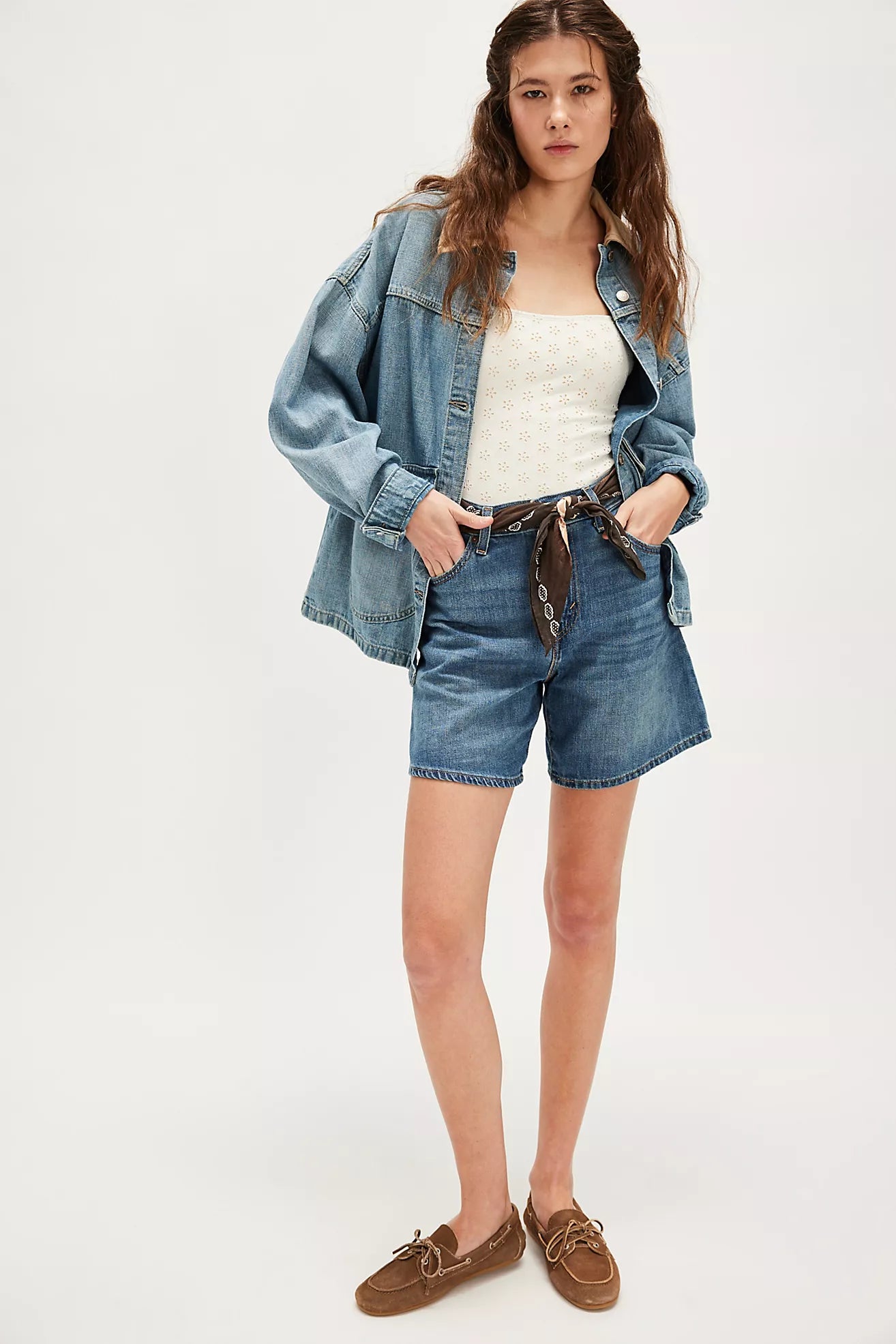 Levi's High Baggy Shorts