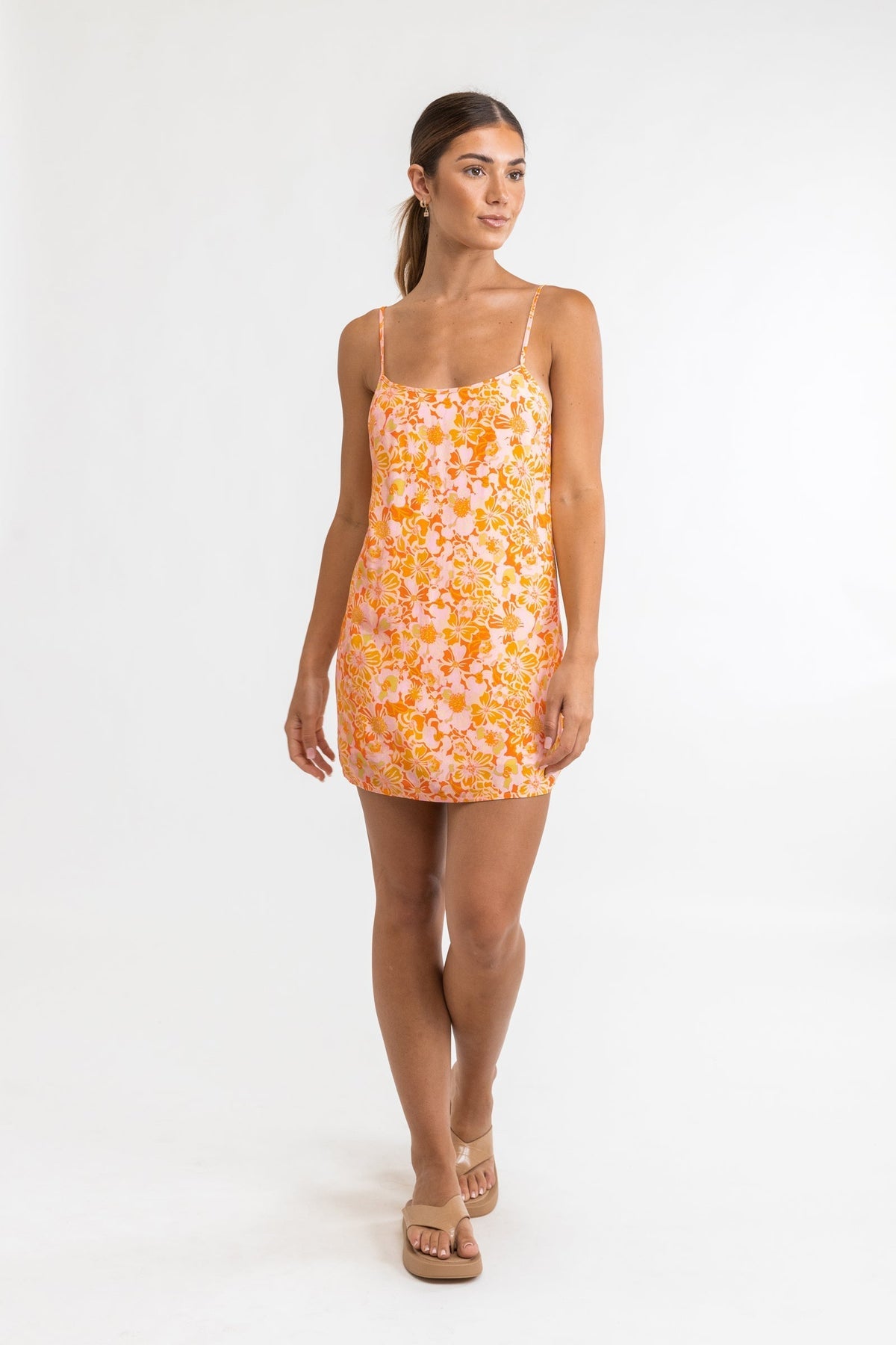 Evangeline Slip Mini Dress