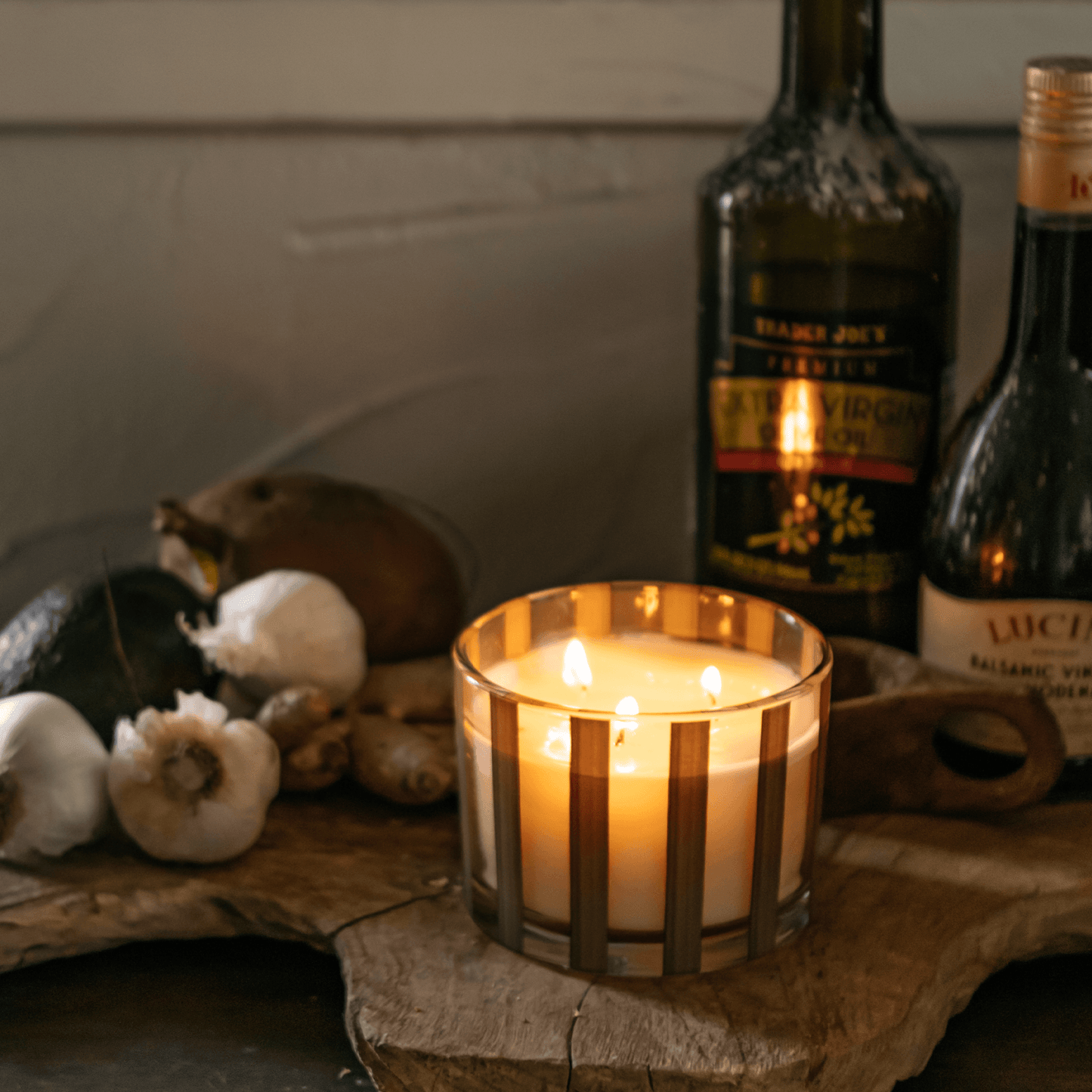 Alfresco Candle (Cotton & Teak)