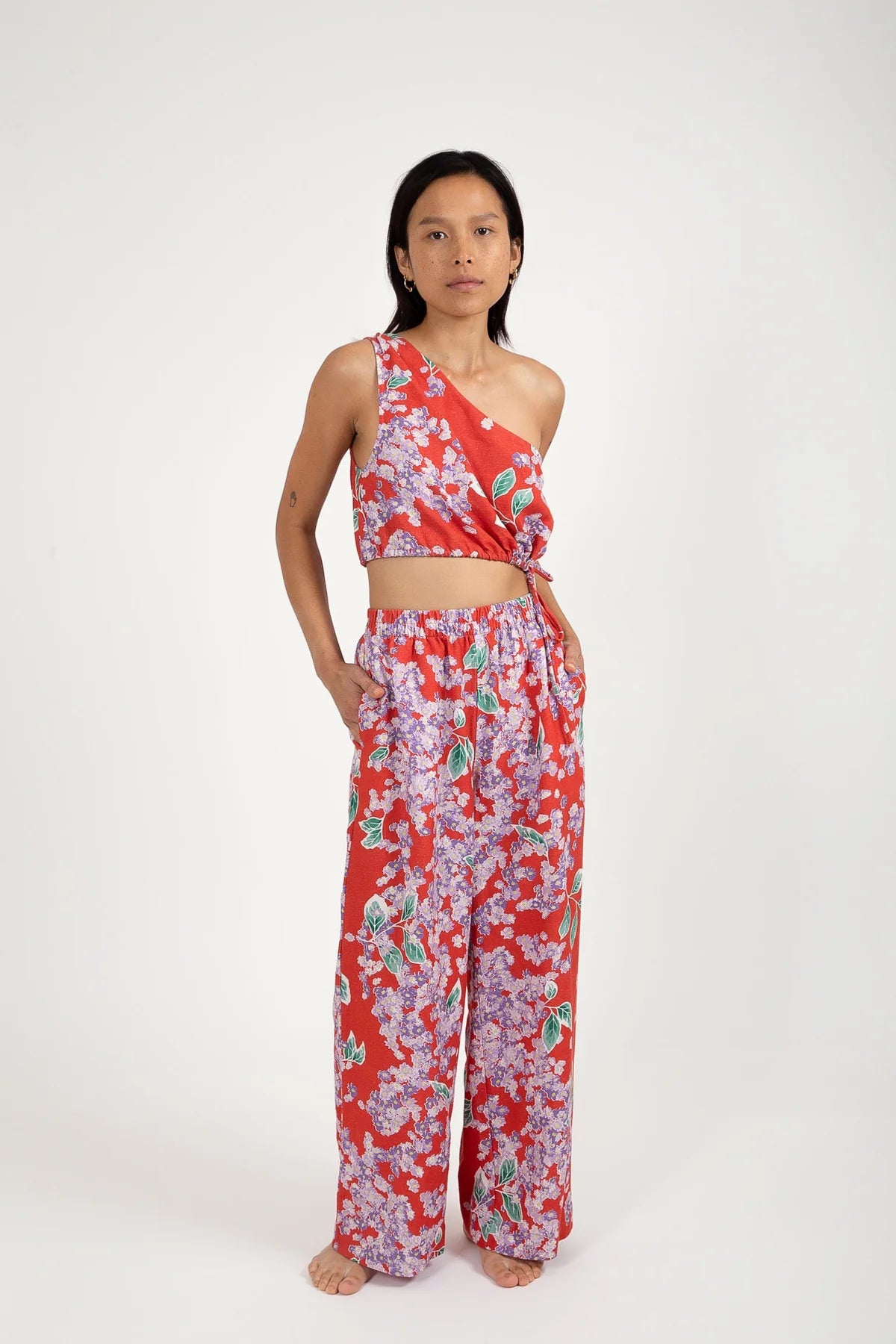 Isle Floral Wide Leg Pant