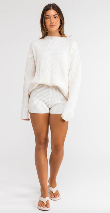 Classic Knit Short (Cream)