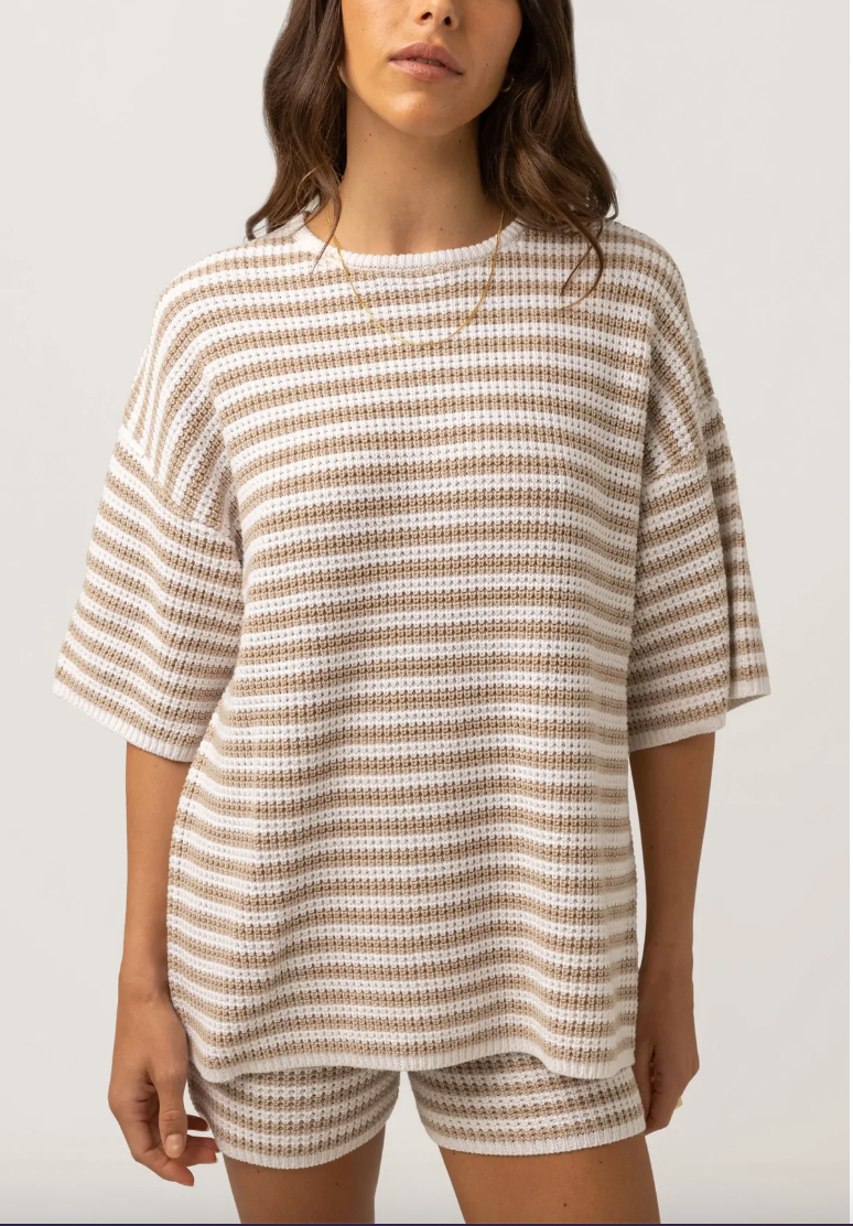 Corsica Knit Oversized Tee