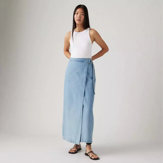 Column Wrap Skirt