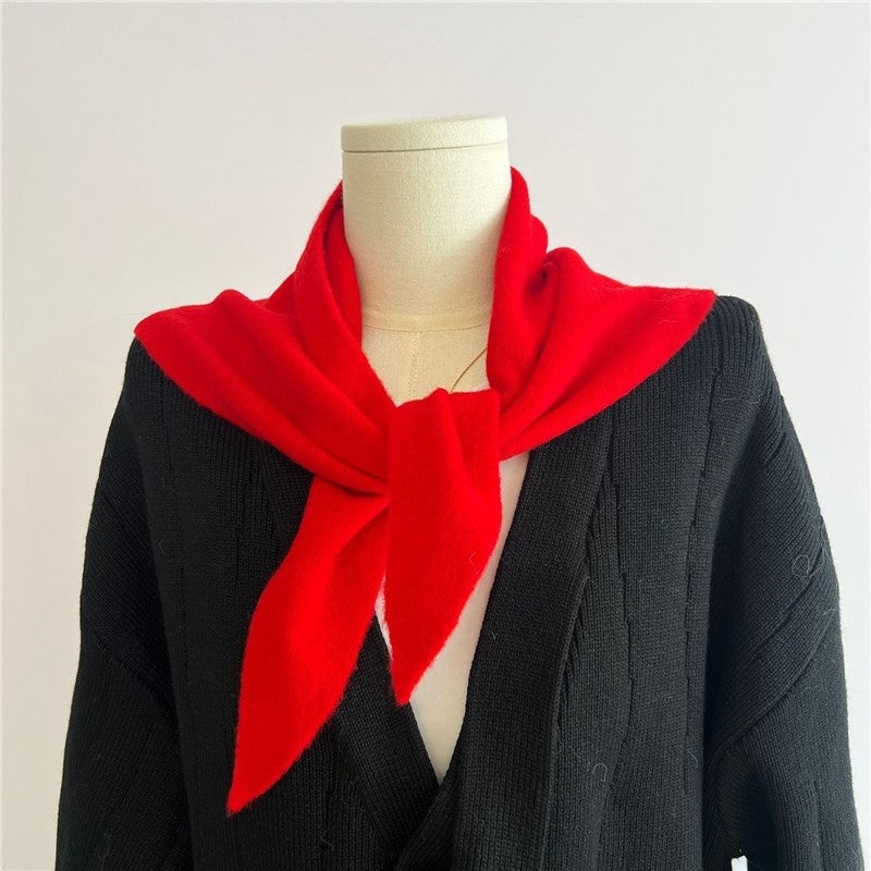 Wool Triangle Scarf