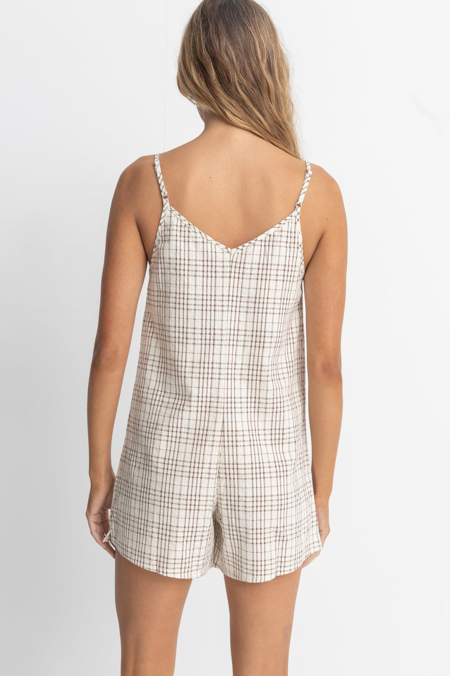 Rumi Check Romper