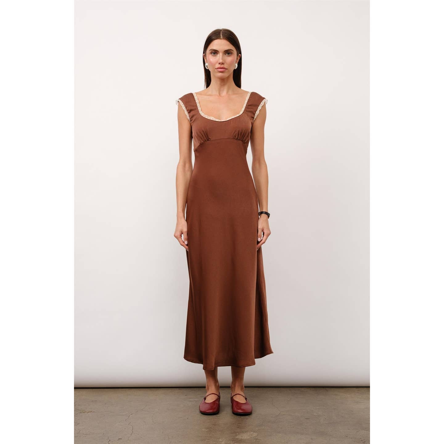 Valentina Tie Back Maxi Dress
