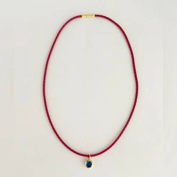 Sapphire Love Choker Necklace