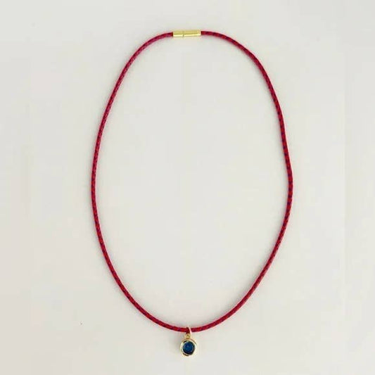 Sapphire Love Choker Necklace