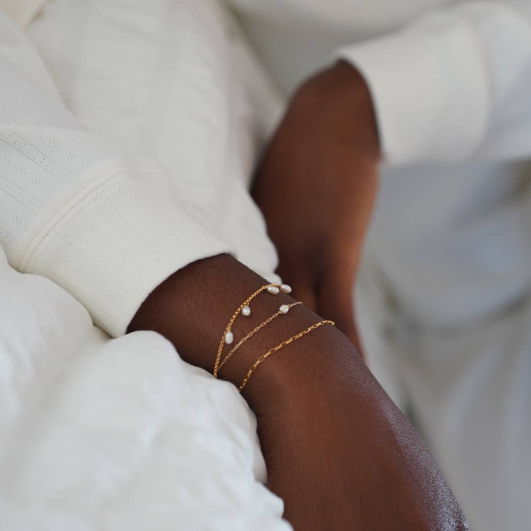 Five Pearl Bracelet