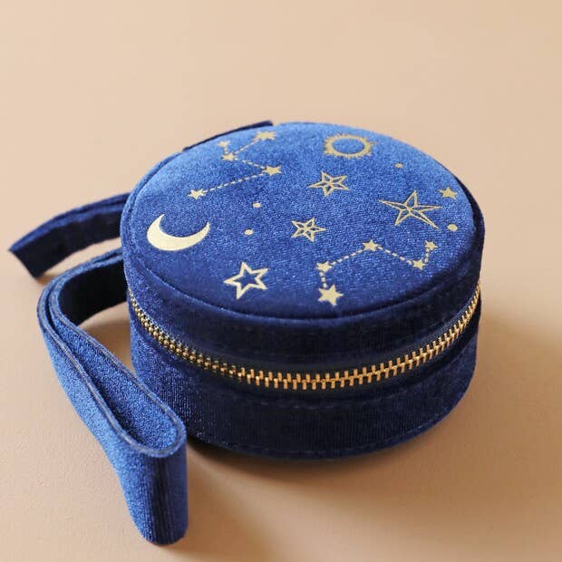 Round Jewelry Case