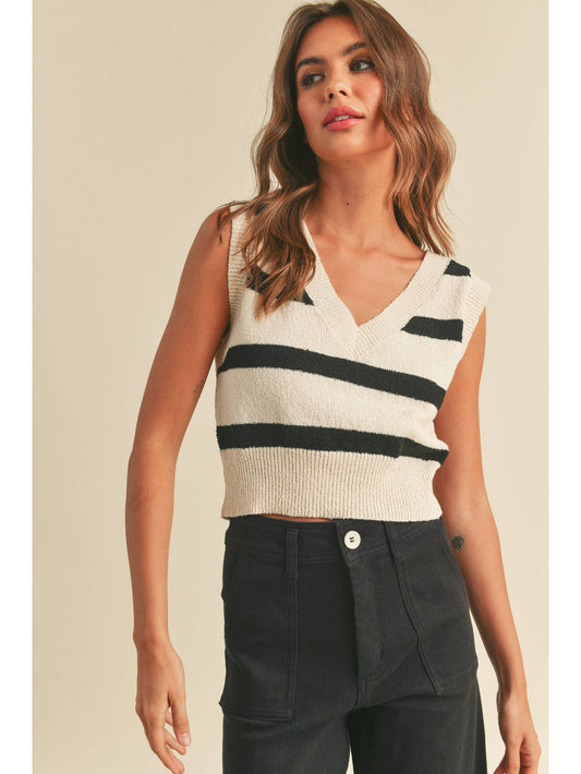 Striped Vest