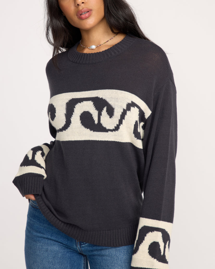 Wave Fade Sweater