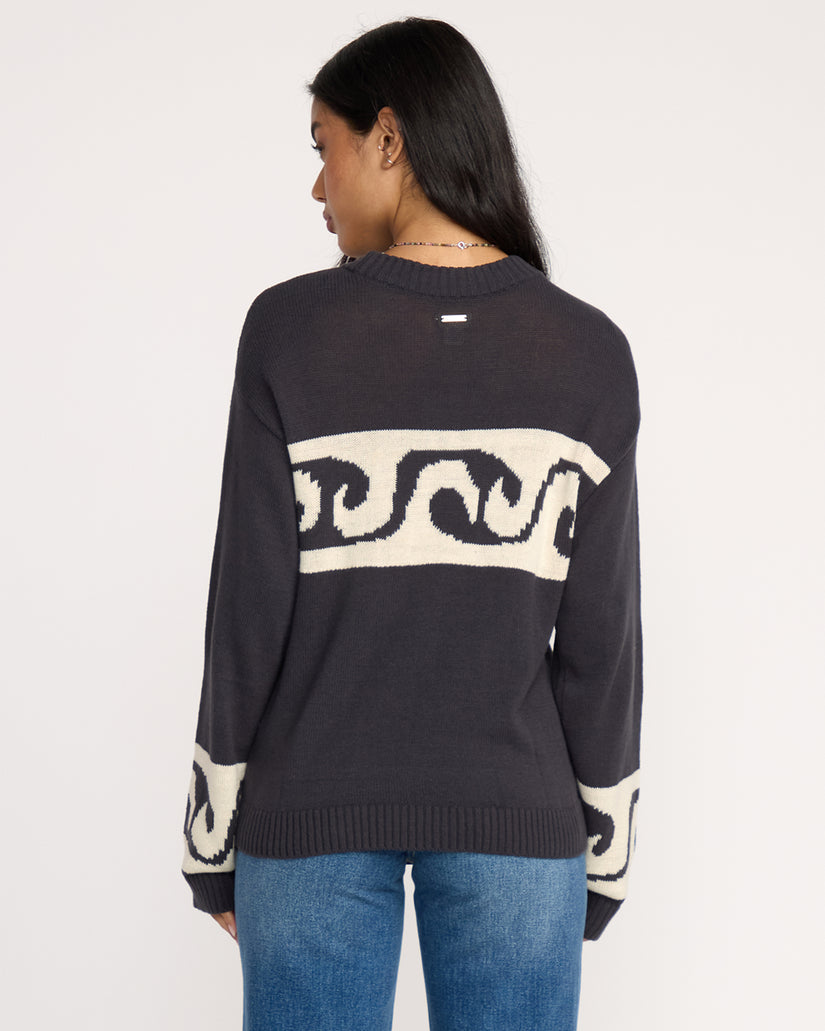Wave Fade Sweater