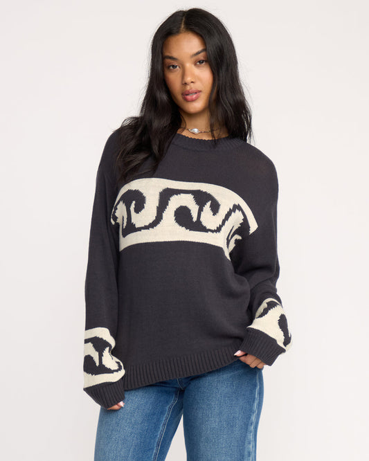 Wave Fade Sweater
