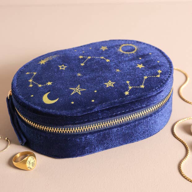 Oval Jewelry Case