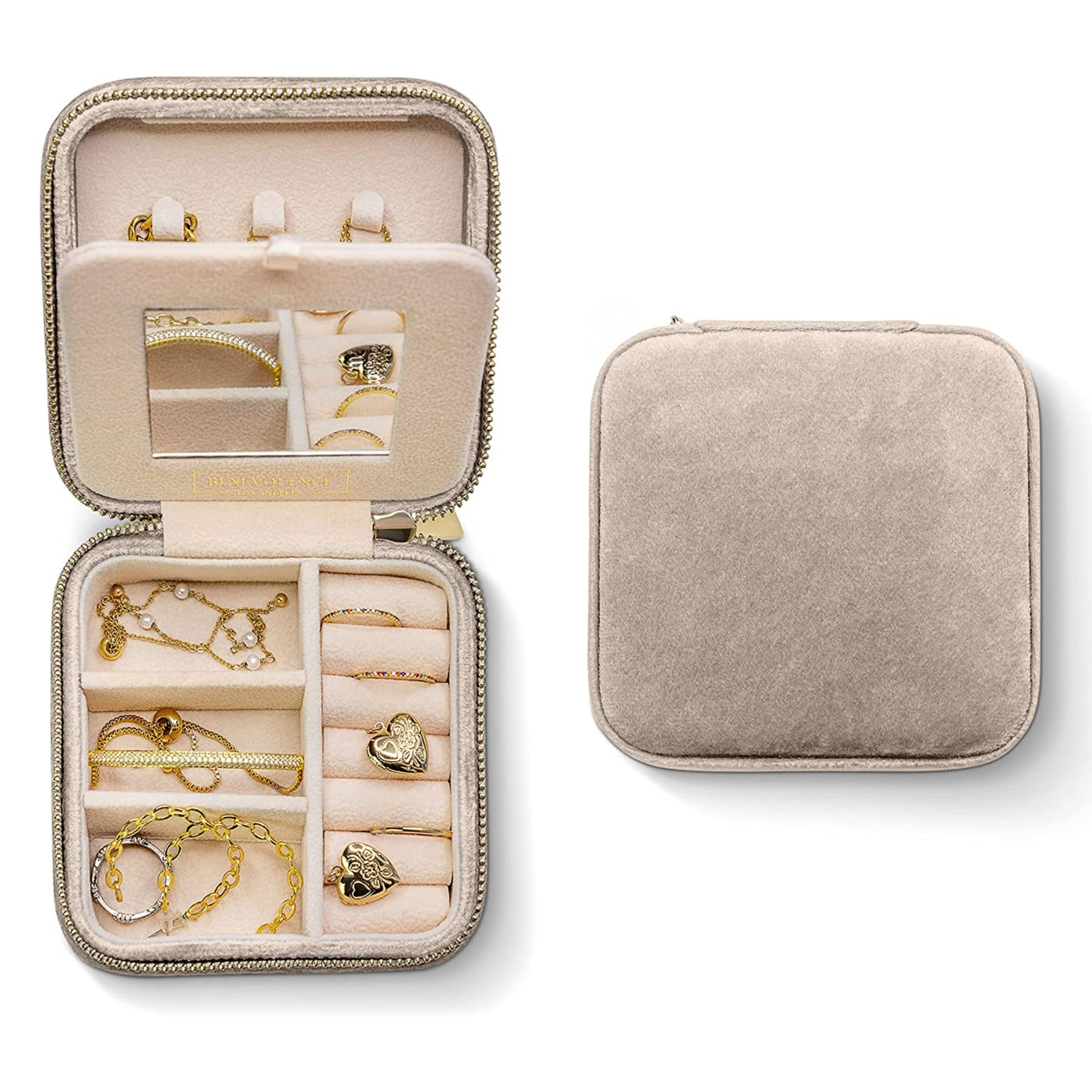 Plush Velvet Jewelry Box