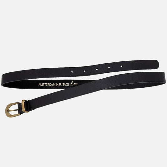 Classic Skinny Leather Belt
