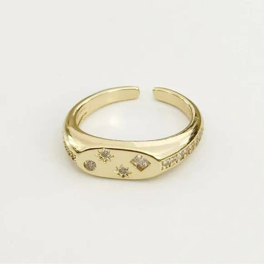 Celeste Signet Ring
