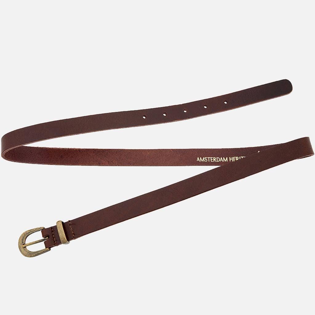 Classic Skinny Leather Belt