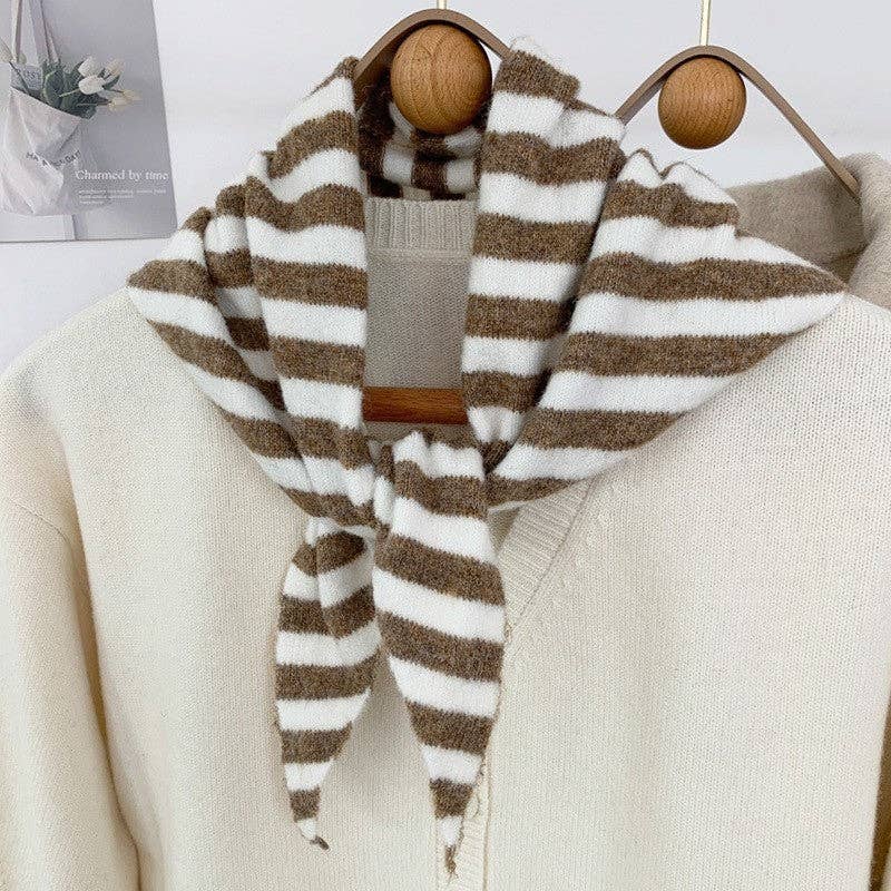 Knit Triangle Scarf