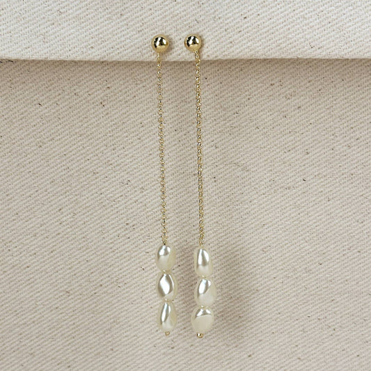 Baroque Pearls Drop Earrings