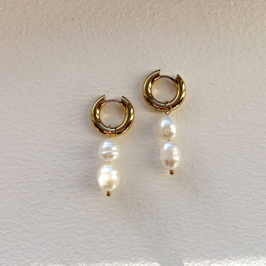 Lani Pearl Drop Earrings
