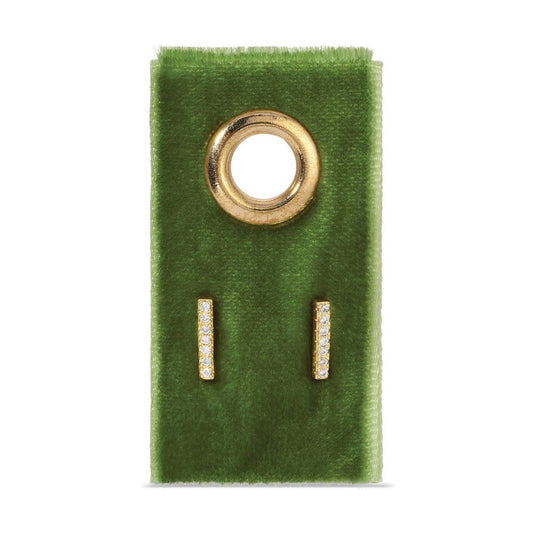 Pavé Bar Studs