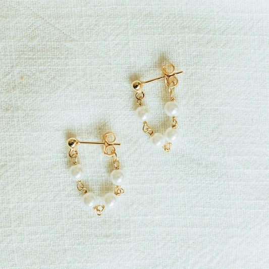 Love Notes Pearl Earrings