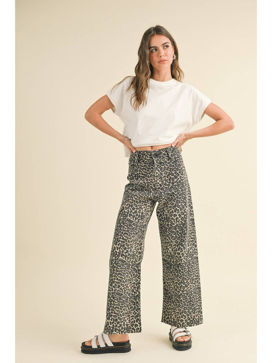 Leopard Print Pants