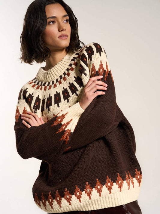Kathleen Fair Isle Pullover