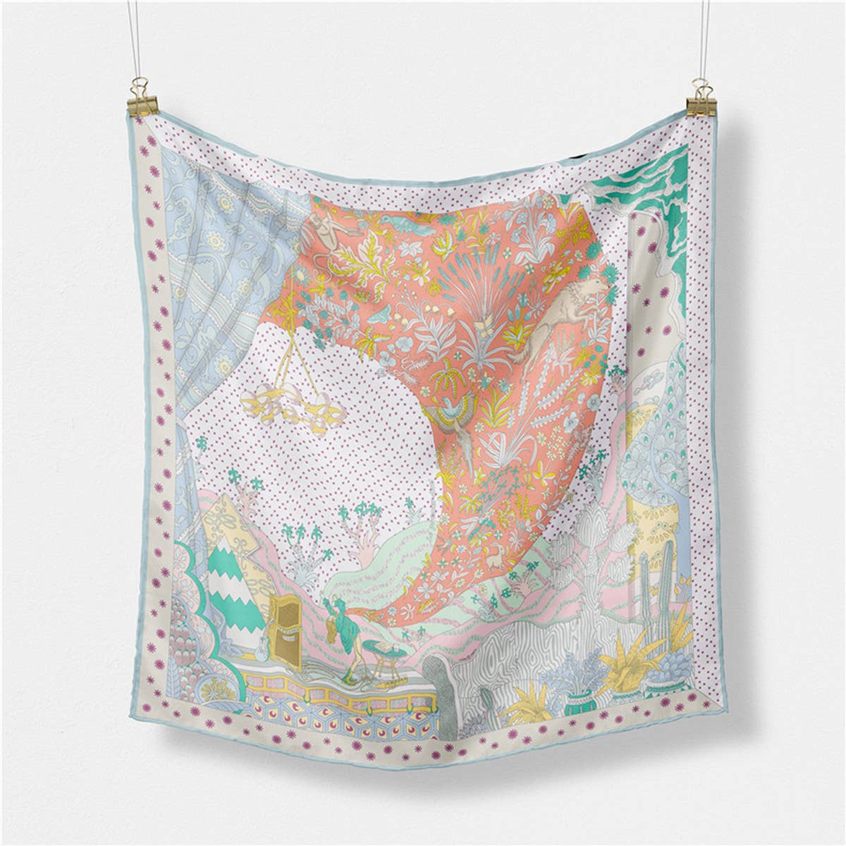 Silky Square Scarf
