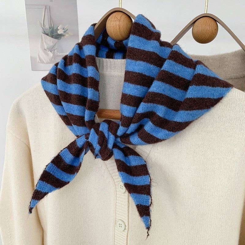 Knit Triangle Scarf