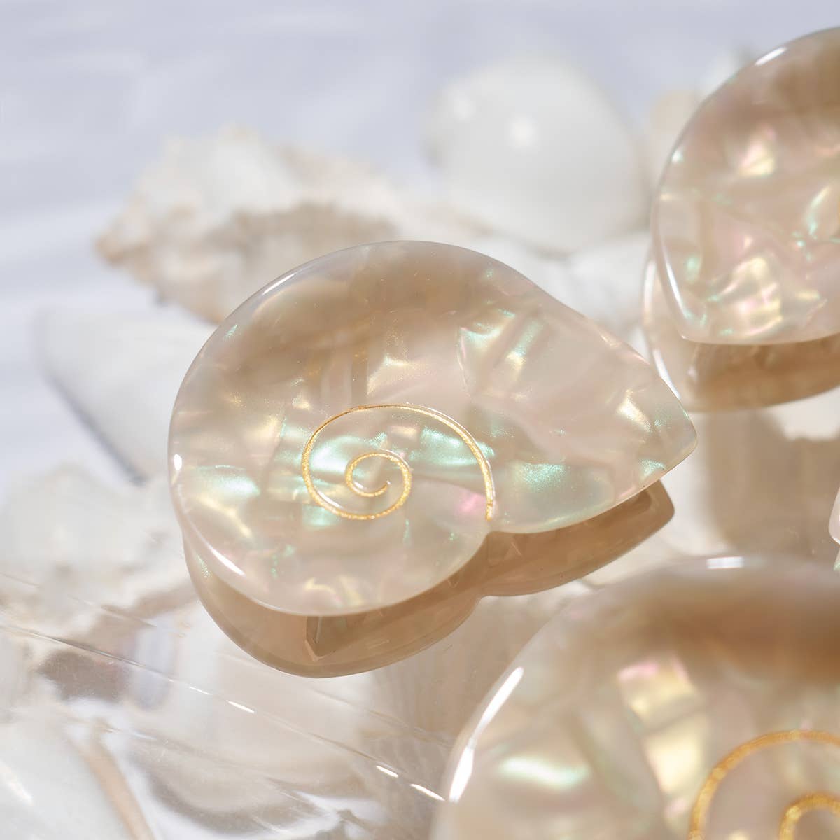 Siren Sea Shell Mini Hair Claw