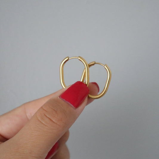 Oval Hoops