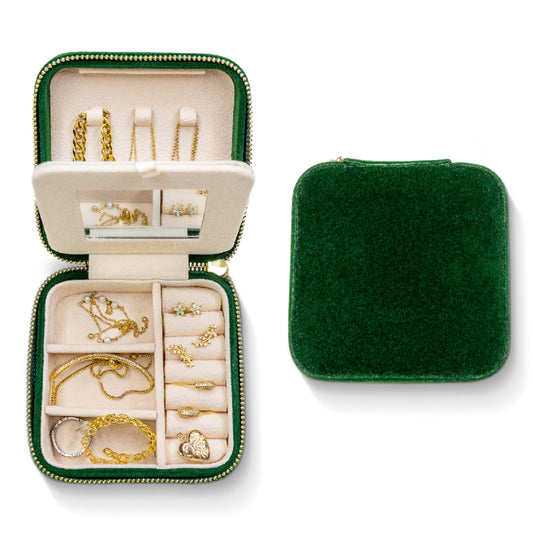 Plush Velvet Jewelry Box