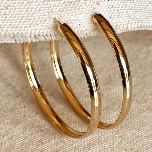 Hollow Hoop Earrings