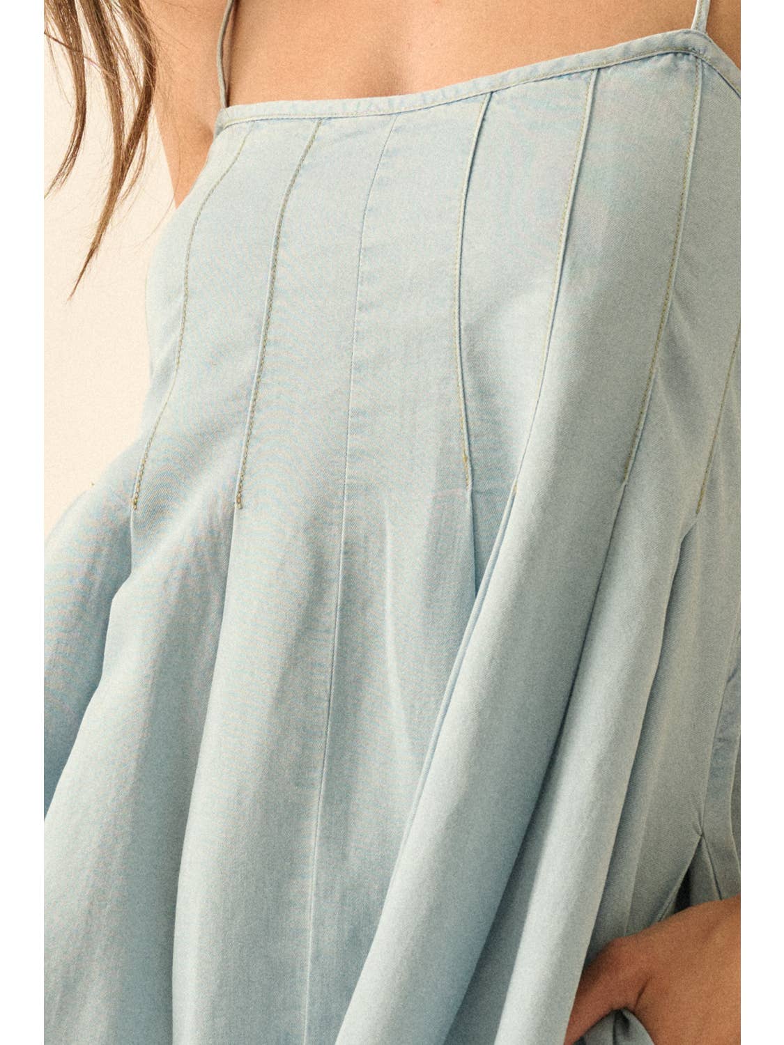 A-Line Babydoll Cami Romper