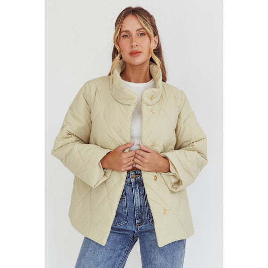 Twill Outerwear Woven Coat