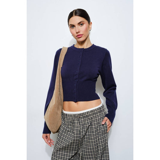 Cassandra Snap Button Cardigan