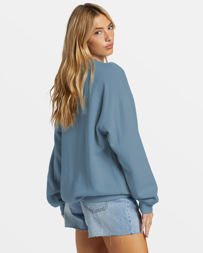 Ride In Oversized Crewneck Sweatshirt