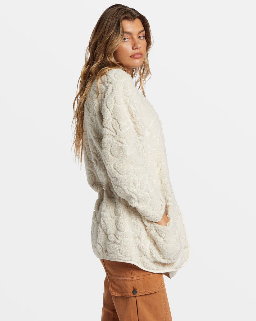 Fireside Cozy Buttoned Fleece Jacket