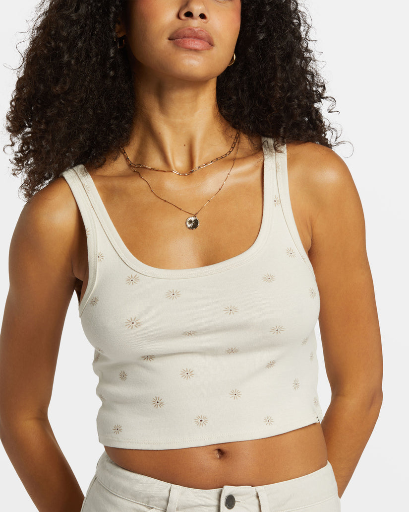 Sun Goddess Printed Tank Top