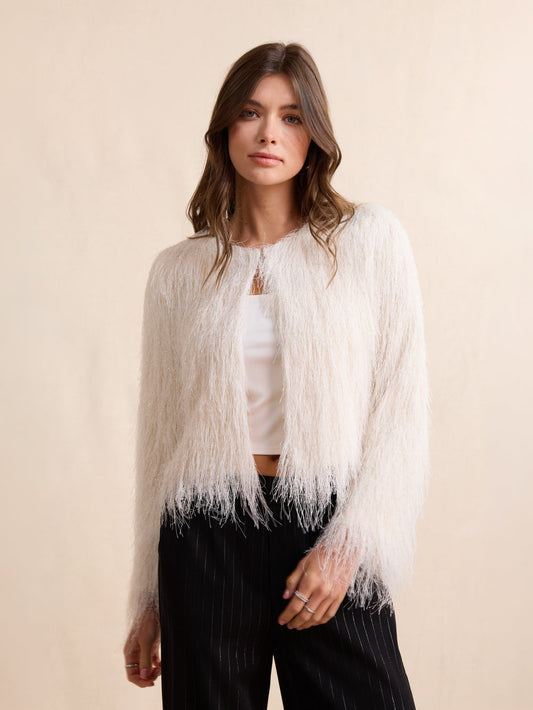 Angel Wings Fringe Jacket
