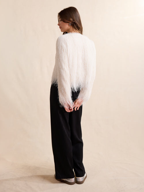 Angel Wings Fringe Jacket