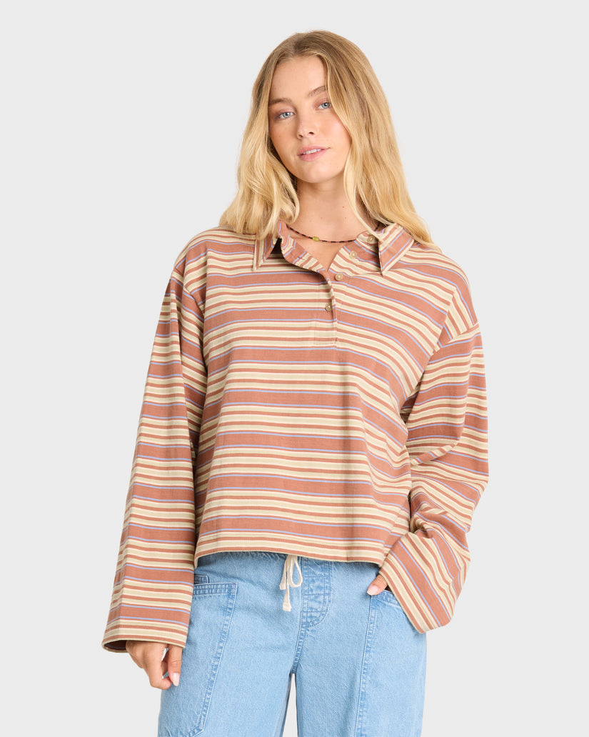 Sugar Stripe Polo Shirt